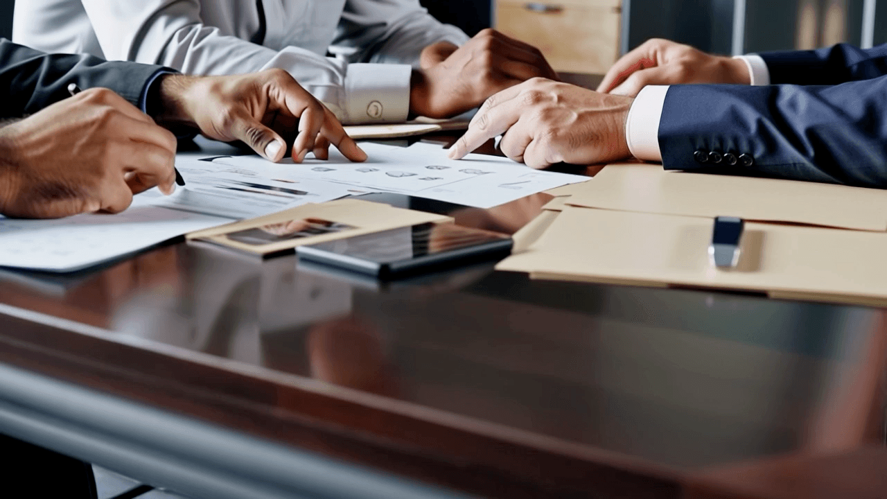 Equipo jurídico tomando una primera decisión estratégica